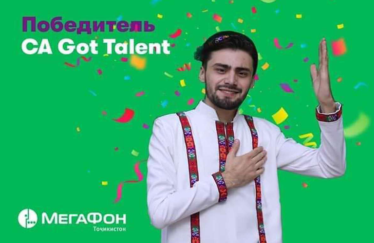 Chorshanbe Alovatov won the "Central Asia's Got Talent" show!!!