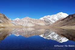 Lago Uchkul, valle Bartang, Pamir, Tagikistan