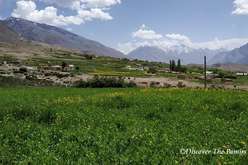 Pueblo de Roshorv, valle de Bartang, Pamir