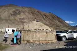 Jurte im östlichen Teil von Pamir