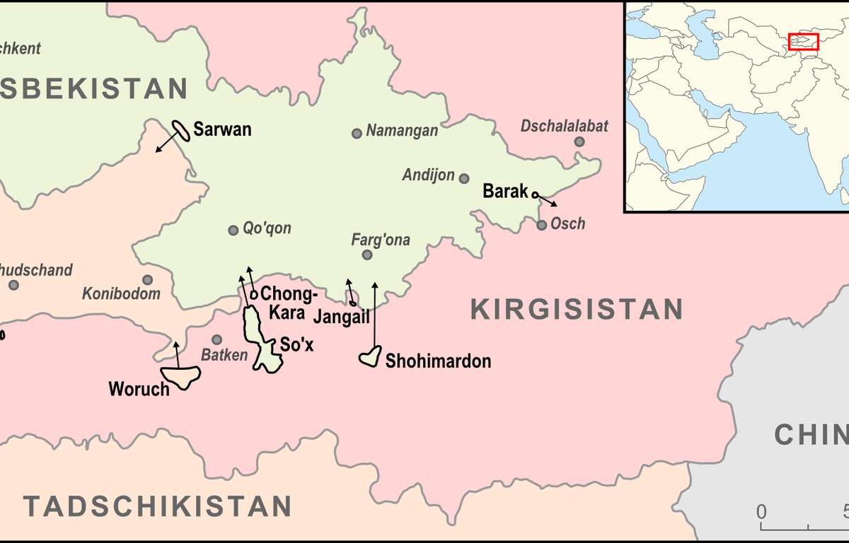 Tayikistán pide a sus ciudadanos que se abstengan de viajar a la República Kirguisa